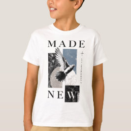 Gemaakt Nieuw 2 Korintiërs 5:17 Brutalist Duif Doo T-shirt