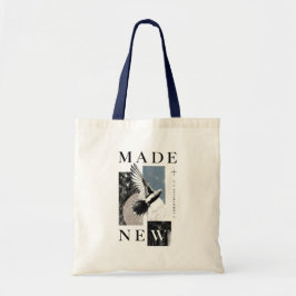 Gemaakt Nieuw 2 Korintiërs 5:17 Brutalistische Dui Tote Bag