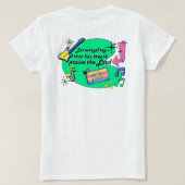 Gemaakt om te aanbidden T-shirt (Design achterkant)