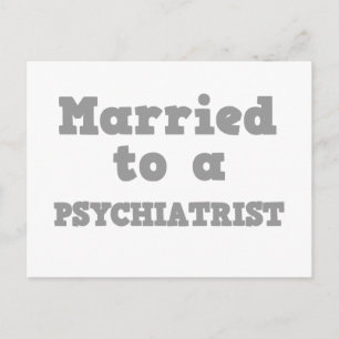GEMAAKT OP EEN PSYCHIATRIST BRIEFKAART