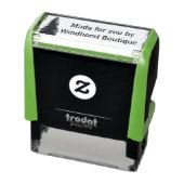 Gemaakt voor u Stempel met een Silhouette Tree (Product)