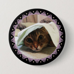 Gemaakt voor u, uw foto ronde button 7,6 cm