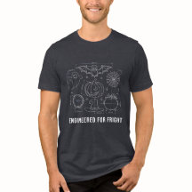 Gemaakt voor Verschrikking | Halloween T-Shirt