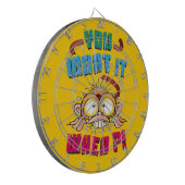 Gemaakte aap dartbord (Voorkant Links)