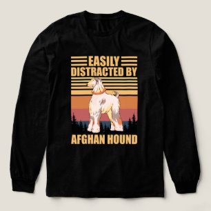 Gemakkelijk Afgeleid Door Afghan Hound Hondenliefh Tri-Blend Shirt