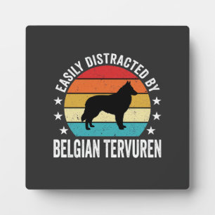 Gemakkelijk Afgeleid Door Belgische Tervuren Hond Fotoplaat