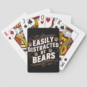 Gemakkelijk Afgeleid Door Beren Homoberen trots Pokerkaarten
