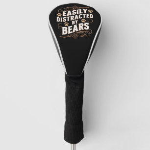 Gemakkelijk Afgeleid Door Beren Homoseksuele Beer  Golfheadcover