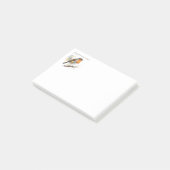 Gemakkelijk afgeleid door Birds Fun Quote Post-it® Notes (Schuin)