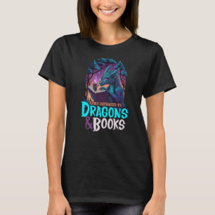 gemakkelijk afgeleid door Draak en Boeken voor Boe T-shirt