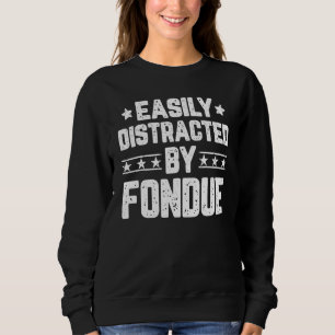 Gemakkelijk Afgeleid Door Fondue Foodie Fondue Et Trui