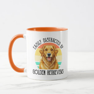 Gemakkelijk Afgeleid Door Gouden Retrievers Mok