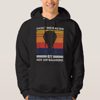 Gemakkelijk Afgeleid Door Heet Luchtballonnen, Bal Hoodie