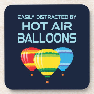 Gemakkelijk Afgeleid Door Het Ballonneren Met Heet Bier Onderzetter