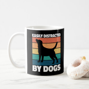 Gemakkelijk Afgeleid Door Honden Cute Puppy Hond L Koffiemok