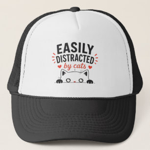 Gemakkelijk Afgeleid door Katten Schattig Minimali Trucker Pet