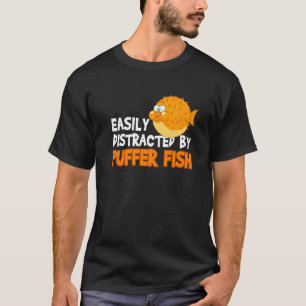 Gemakkelijk Afgeleid Door Kogelvissen Egelvissen T-shirt