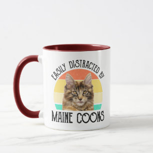 Gemakkelijk afgeleid door Maine Coons Mok