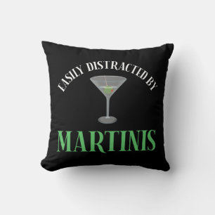 Gemakkelijk Afgeleid Door Martinis Kussen
