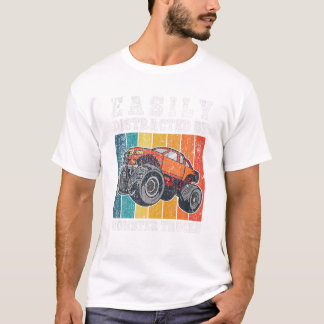 Gemakkelijk Afgeleid Door Monster T-shirt