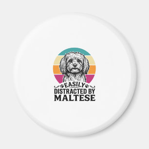 Gemakkelijk Afgeleid Door Ontwerp Van Maltese Vint Magneet