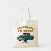 Gemakkelijk afgeleid door oude pick-up trucks Funn Tote Bag (Voorkant)