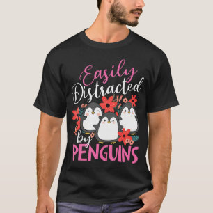 Gemakkelijk Afgeleid Door Pinguïns - Pinguïn Liefh T-shirt