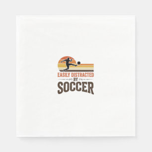Gemakkelijk Afgeleid Door Voetbal Vintage Shirt On Servet