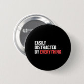 Gemakkelijk Afleidd1 Ronde Button 5,7 Cm (Voorkant /achterkant)