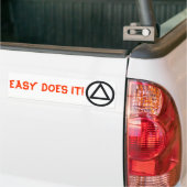 Gemakkelijk Bumpersticker (Op Truck)