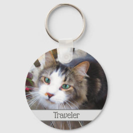 Gemakkelijk Creëer je eigen foto toevoegen Aangepa Sleutelhanger