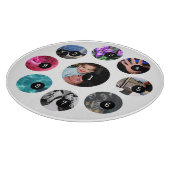 Gemakkelijk Creëer Uw Eigen met 9 foto's hebben ge Snijplank (Hoek)