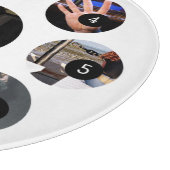 Gemakkelijk Creëer Uw Eigen met 9 foto's hebben ge Snijplank (Hoek)