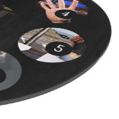 Gemakkelijk Creëer Uw Eigen met 9 foto's hebben ge Snijplank (Hoek)