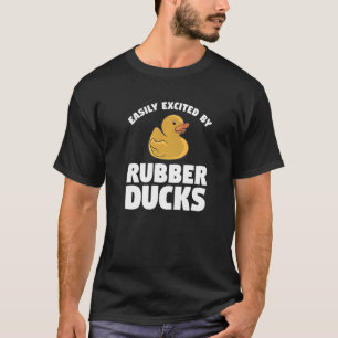 Gemakkelijk door rubbereenden voor een eend t-shirt