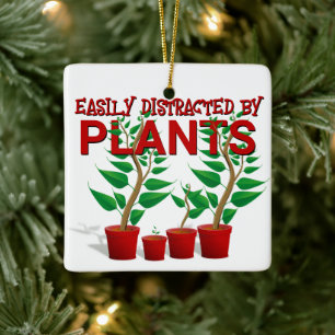 GEMAKKELIJK GESCHEIDEN DOOR PLANTEN KERAMISCH ORNAMENT