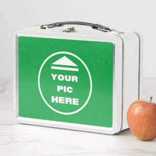 GEMAKKELIJK! Metalen Lunchbox - Wit - Op Maat