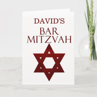 Gemakkelijk om de Uitnodiging van de Bar mitswa