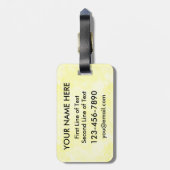 Gemakkelijk om het Bagagelabel van de Tunt van Lac (Achterkant verticaal)