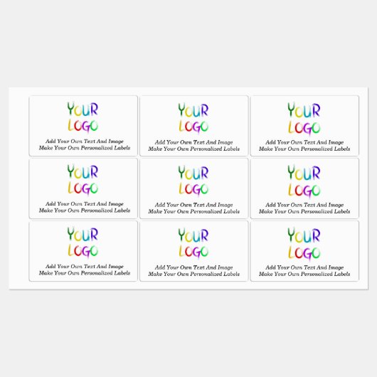 Gemakkelijk om uw eigen naar maat gemaakt te ontwe labels (Vel)