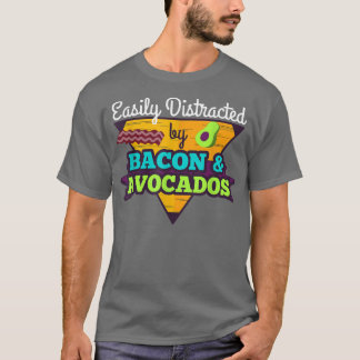 Gemakkelijk verstoord door Avocados en Bacon Keto T-shirt