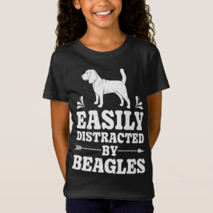 Gemakkelijk verstoord door beagles Funny Dog Lover T-shirt