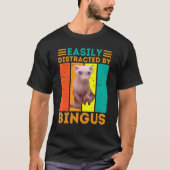 Gemakkelijk verstoord door Bingus hairless Sphynx T-shirt (Voorkant)