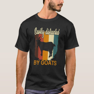 Gemakkelijk verstoord door Boerderij van geiten T-shirt