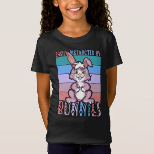 Gemakkelijk verstoord door Bunnies Cute Bunny Love T-shirt