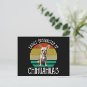 Gemakkelijk verstoord door Chihuahuas Briefkaart (Staand voorkant)