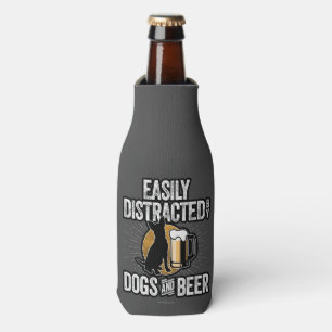 Gemakkelijk verstoord door Dogs en Beer Bottle Coo Flesjeskoeler
