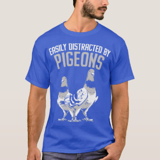 Gemakkelijk verstoord door duiven vogelgriepster 2 t-shirt