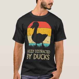 Gemakkelijk verstoord door eenden Duck Farmer T-shirt