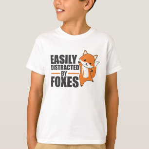 Gemakkelijk verstoord door Foxes Cute Fox Funny T-shirt